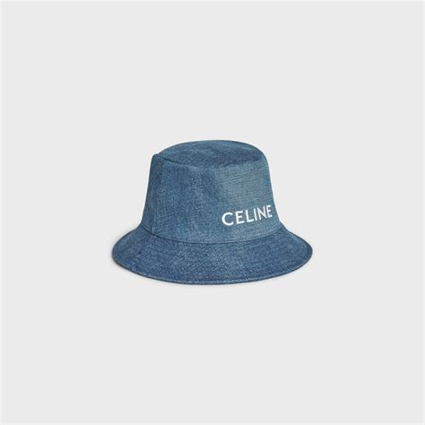 celine denim hat|celine trucker hat.